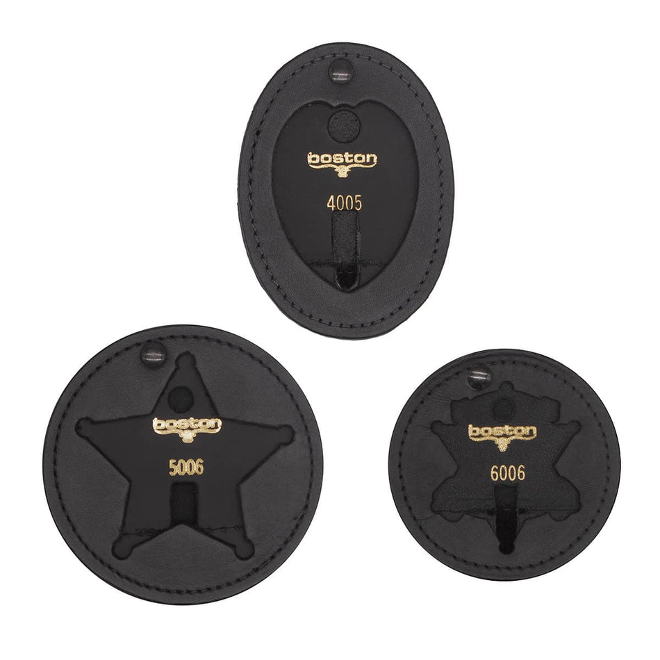 600/700 – Swivel Recessed Badge Holder with Hook & Loop Closure and Clip Back